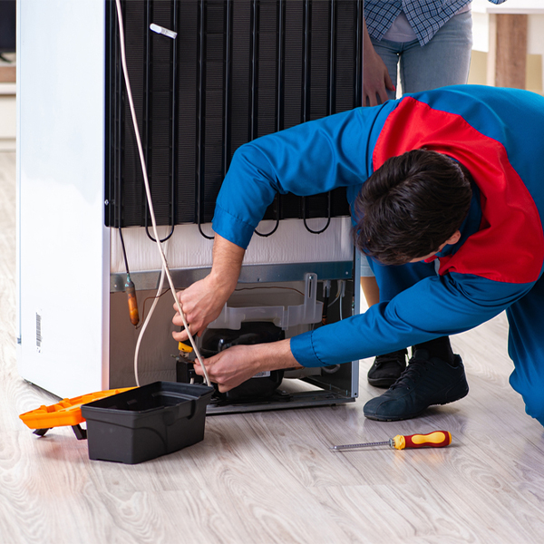 how much do you charge for refrigerator repair services in South Coventry Pennsylvania